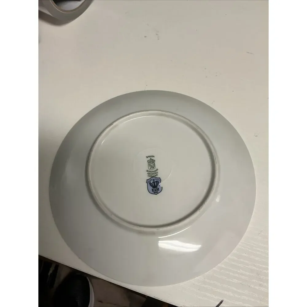 Small dish Golden Crown , Bavaria.Schumann Arzberg Germany collie / Sheltie